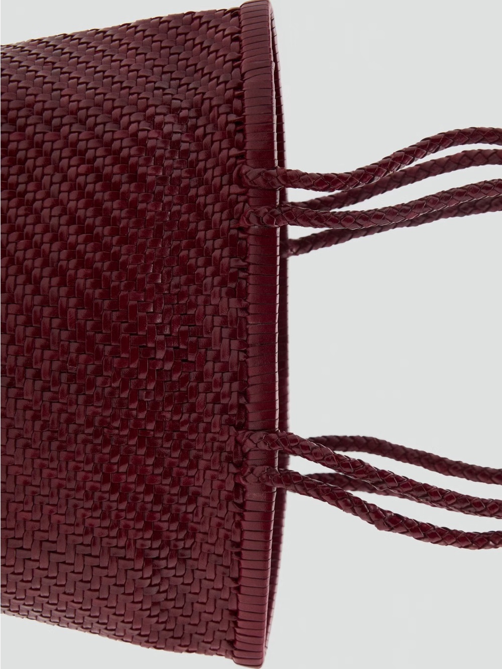 Mango Braided Genuine Leather Bag - Picture 5 of 5